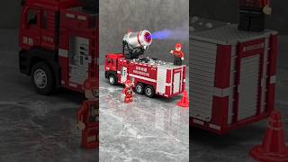 150 Spray Fire Truck Simulation Alloy Sound Light Back [upl. by Gwendolin]