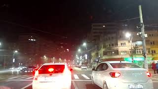 Traficul din Bucuresti in noaptea de Revelion La Multi Ani Bucuresti La Multi Ani 2024 🚦 🎉 🎊 [upl. by Enajiram617]