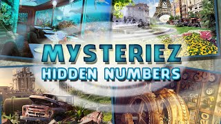 Play free unlimited hidden object games  Mysteriez Hidden Numbers iPhoneiPad [upl. by Jezebel]