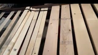 Upgrade Bed Slats for more mattress support How to add support to your mattress [upl. by Eimor329]