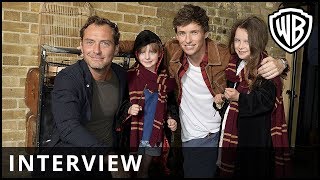 Fantastic Beasts The Crimes of Grindelwald – Back To Hogwarts Interview – Warner Bros UK [upl. by Gotthard]