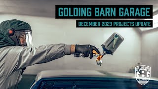 Golding Barn Garage December 23 projects update [upl. by Torrlow]