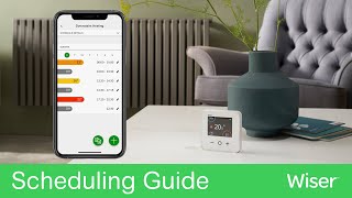 Wiser Home App Smart Heating Scheduling Guide 🏡  Wiser [upl. by Enovaj]