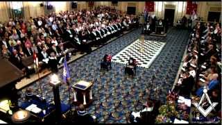 Freemason Ritual Video  The AIF Memorial Lodge [upl. by Azilanna305]