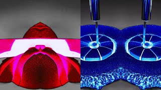 Very Satisfying BACKLIGHT Kinetic Sand ASMR SO Relaxing Compilation [upl. by Bound]