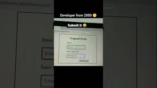 Coders In Future 🤣 webdeveloper coderslife funny coding viral trending [upl. by Leugimesoj]