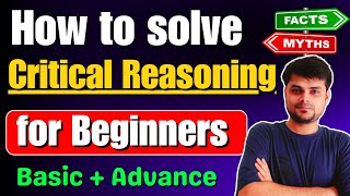 🚀Critical Reasoning for Beginners  Critical Reasoning for Bank Exam  Rajan Jha  Infinitesimal [upl. by Grishilda669]