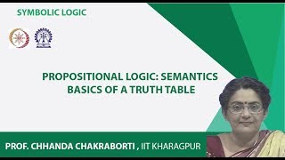 Propositional Logic Semantics Basics of a Truth Table [upl. by Inman864]