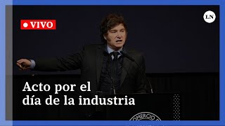 EN VIVO Habla Javier Milei en la Unión Industrial Argentina [upl. by Enimajneb]