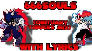 666souls fnf vs obituary 17bucks mix gameplay FC [upl. by Granese]