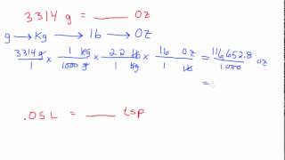 Converting Between Systems Metric to NonMetric [upl. by Rose591]