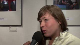 Verkiezingen 2009  Interview met Annick Sevenans 22 jaar  CDampV [upl. by Adnaluy]