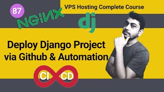 Deploy Django Project via Github and Automate Deployment Nginx VPS [upl. by Ednutey129]