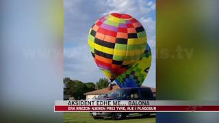 Aksident edhe meâ€¦ balona  News Lajme  Vizion Plus [upl. by Korfonta84]