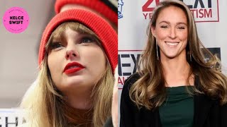 Taylor Swift REACTS to Kylie Kelce’s SPECIAL REQUEST to Jason Kelce [upl. by Eisset]