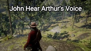 John hear Arthurs Last Word at Beaver Hollow in Epilogue  Red Dead Redemption 2 [upl. by Goldina986]