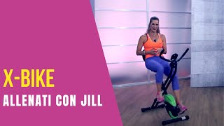 Jill Cooper  Allenamento tonificante interno esterno cosce con la bici [upl. by Assyram]