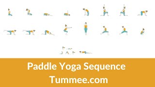 Paddle Board Yoga  Sports Yoga Sequence Planning for Yoga Teachers  Tummeecom [upl. by Salangia981]