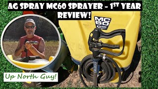 Ag Spray MC60 1st Year Review Rear PTO drive with John Deere 2025 [upl. by Erika]