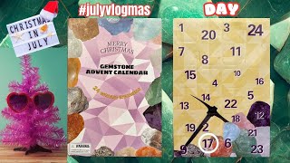 Day 17  Gemstone Advent Calendar julyvlogmas christmasinjuly amazonfinds [upl. by Alejna785]