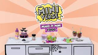 MGAs Miniverse  Make It Mini Food Halloween Series 2 [upl. by Ahsekahs]