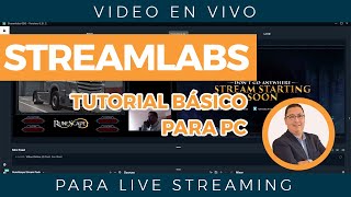 Streamlabs para PC 2020  Tutorial para principiantes [upl. by Irrem]