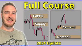 How To Trade The Supply And Demand Trading Strategy FULL Course 2024 [upl. by Loralie]