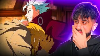 BAN MEETS HIS FATHER  Seven Deadly Sins Season 2 Episode 10 REACTION [upl. by Sacken978]