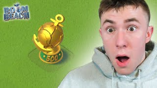 Jai enfin la Statue du Top 500 Monde Sur Boom Beach [upl. by Sirotek]