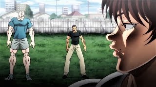 Baki run with Kozue and Humiliates Yanagi and Sikorsky Scene  BAKI 2018 EPISODE 21 ENGLISH SUBBED [upl. by Enialahs]