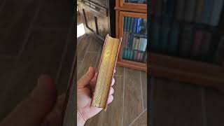 Check out this antique book with gauffered edges [upl. by Alyaj790]