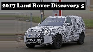 2017 Land Rover Discovery 5 spied it testing on public roads in Germany [upl. by Renate282]