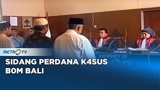 Sidang Perdana Bom Bali di PN Lamongan Dok 2003 [upl. by Mencher]