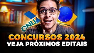 🔥 AGORA VAI MAIORES CONCURSOS PÚBLICOS DE 2024 [upl. by Ajani]