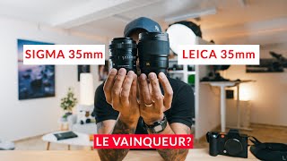 Leica summicronsl 35mm f2 vs Sigma 35mm f2 iseries [upl. by Prager964]