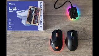 MACHENIKE L8PRO 8K Gaming Mouse Unboxing  Infinite Scroll vs Razer Basilisk V3 Pro [upl. by Anavi]