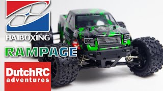 HBX 18859 Rampage D New 2021 118 4x4 Monster Truck   Show amp Tell [upl. by Henn]