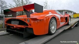 UNCUT Maserati MC12 Corsa by Edo Competition Full details start up  Fly by [upl. by Rabiah]