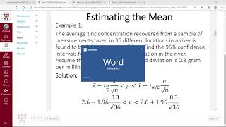 Sampling Theory and Estimation Parameters [upl. by Cleon617]