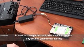 How to connect SATAdisks to a PC using USB  SATAIDE adapter [upl. by Bendicta]