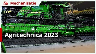 Sfeer proeven bij opbouw Agritechnica 2023 [upl. by Irrep]