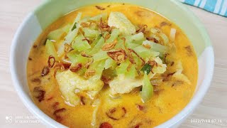 Resep Lodeh Labu Siam Tahu Simple Enak Banget [upl. by Eiramac]