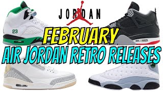 February 2024 Air Jordan Retro Release Dates [upl. by Krock]