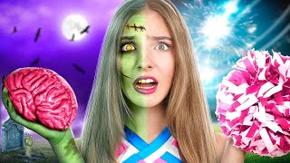 ¡La Porrista se Convirtió en Zombi Cómo Volverse Popular en Monsters School [upl. by Nnayecats]