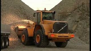 Volvo Wheel Loaders L150F L180F L180FHL and L220F Presentation [upl. by Sessylu]