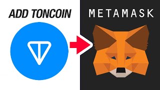 How To Add Toncoin TON To Metamask Wallet [upl. by Shewchuk]