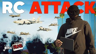 RC FIGHTER JETS ATTACK COPS  PGN  255  GTA 5 Roleplay [upl. by Ennoira]