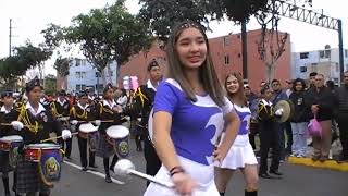 Gran desfile escolar en Av Pacasmayo Ciudad Satélite Sta Rosa Callao [upl. by Danie]