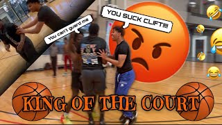 Playing King of The Court at The University of Alabama 👑🏀 GETS HEATED 🤬 basketball crew [upl. by Idette739]