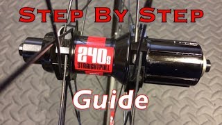 DT Swiss 240 Ratchet Freehub Quick Service Guide [upl. by Ahseinek]